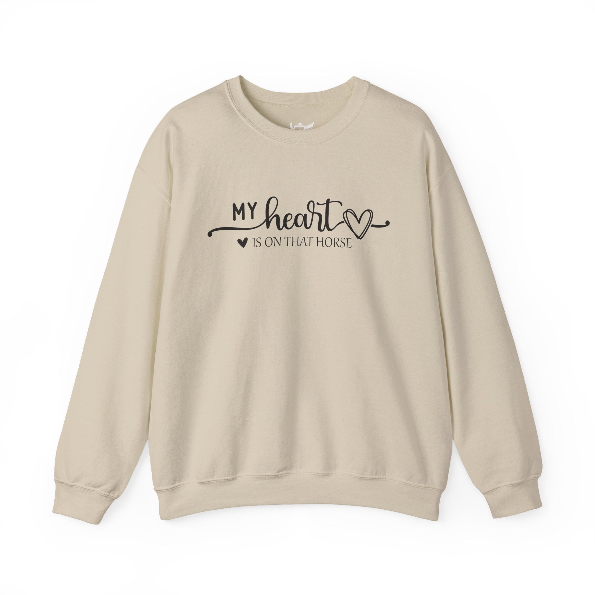 Heart on Horse Heavy Blend™ Crewneck Sweatshirt