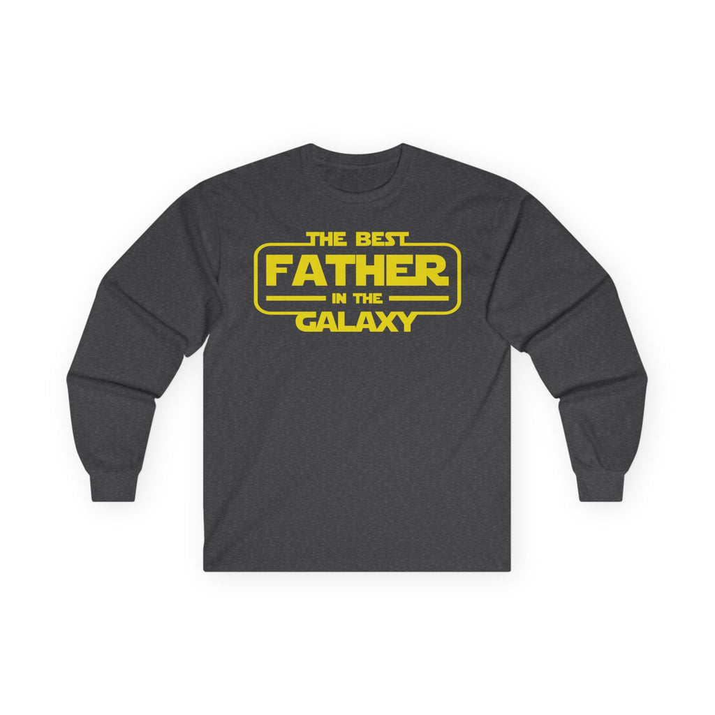 The Best Father In The Galaxy Cotton Long Sleeve Tee