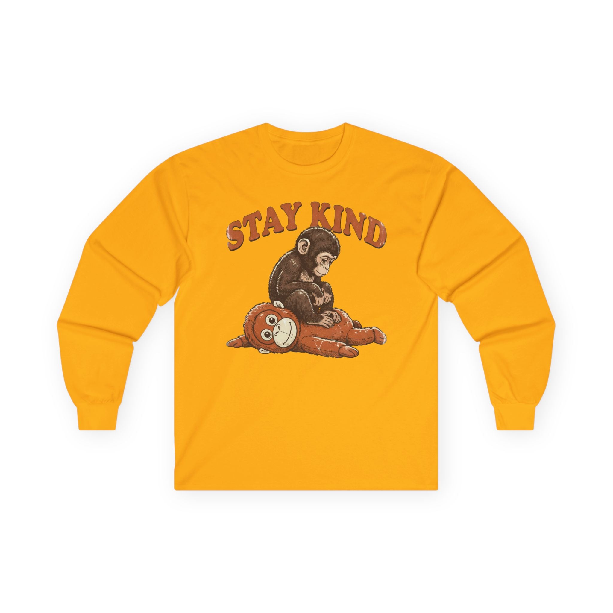 Stay Kind Cotton Long Sleeve Tee