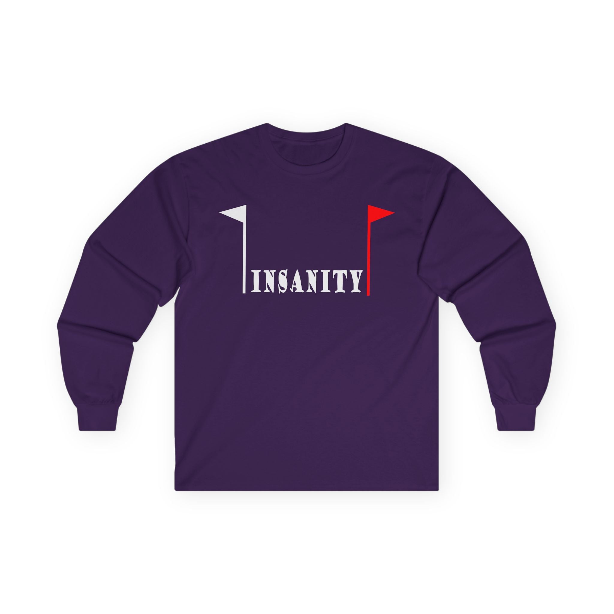 Insanity Cotton Long Sleeve Tee