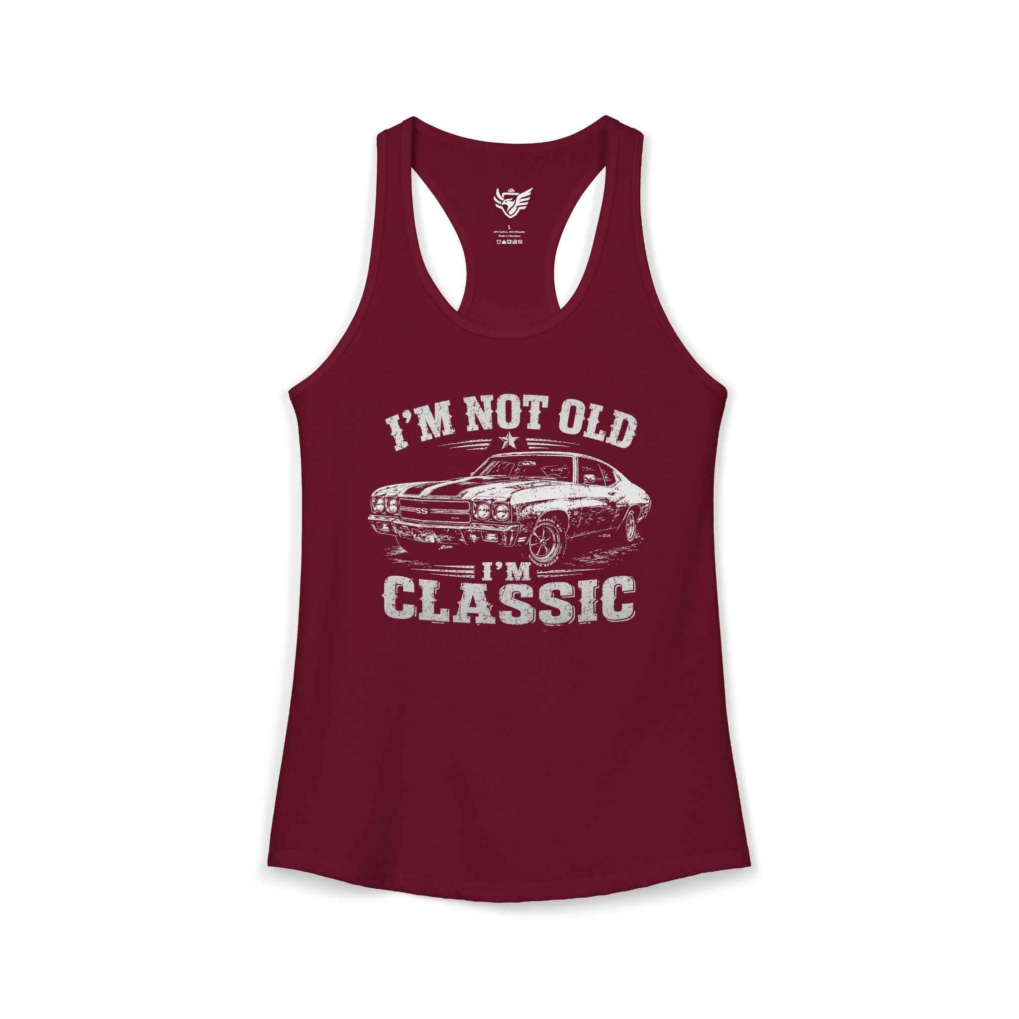 Not Old, Classic Ideal Racerback Tank