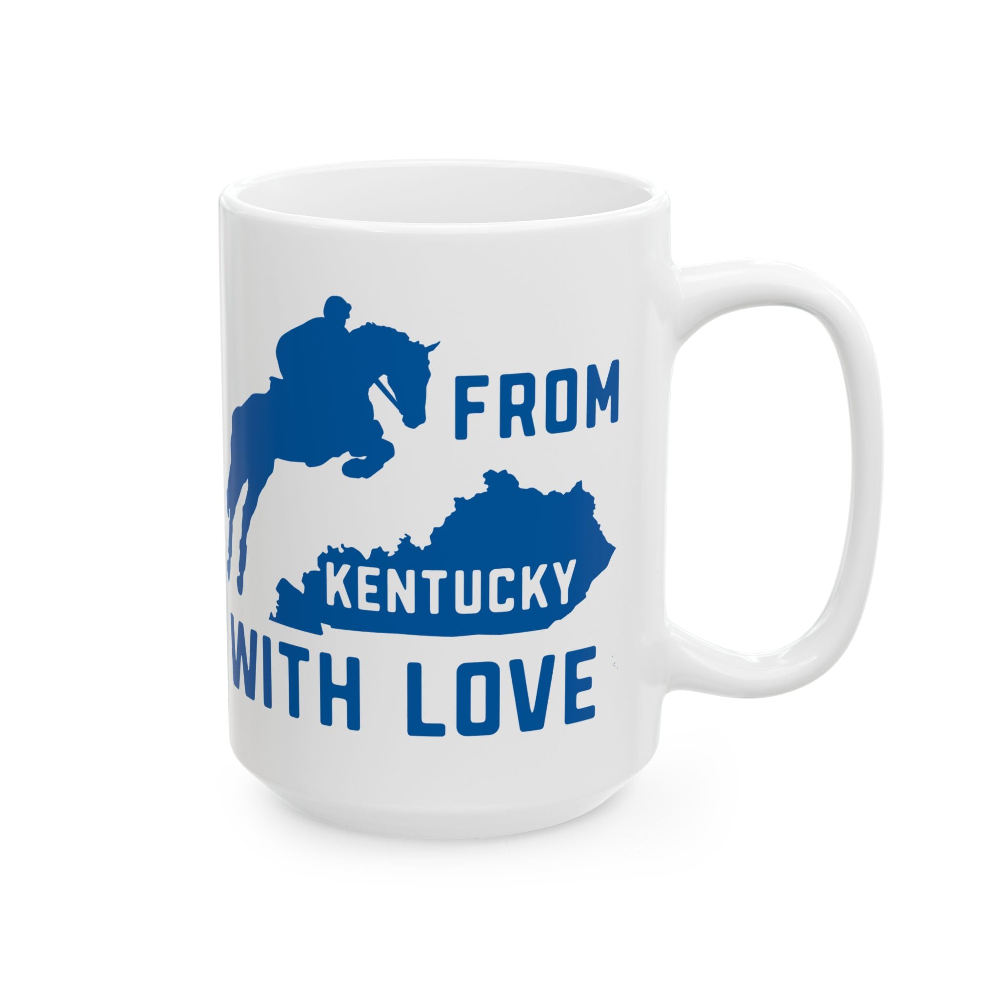 KY with Love Ceramic Mug, (11oz, 15oz)