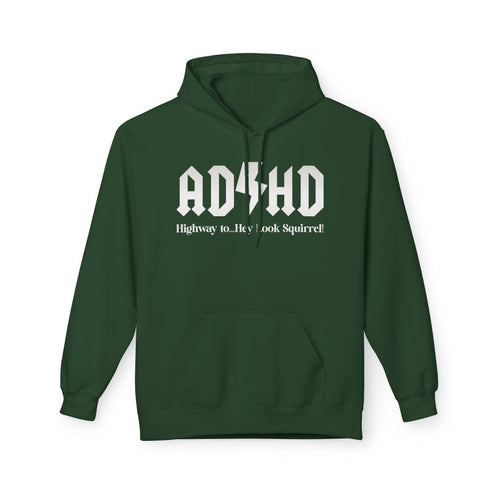ADHD Highway to... Midweight Softstyle Fleece Hoodie