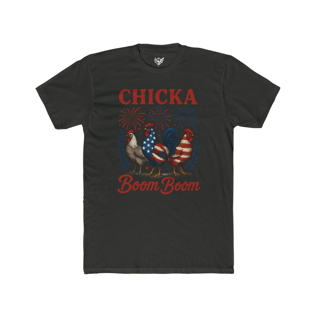 Chicka Boom Boom Cotton Crew Tee