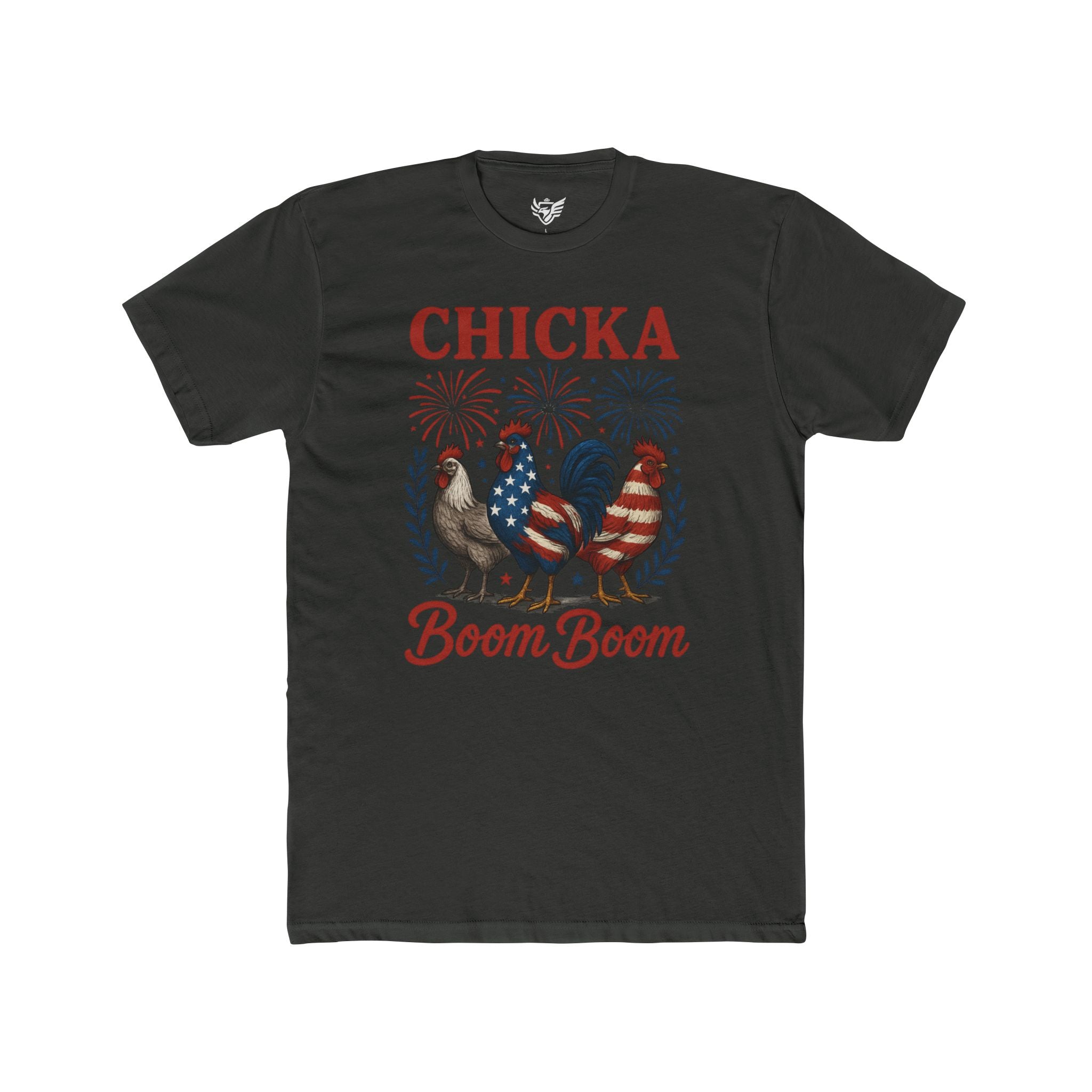 Chicka Boom Boom Cotton Crew Tee