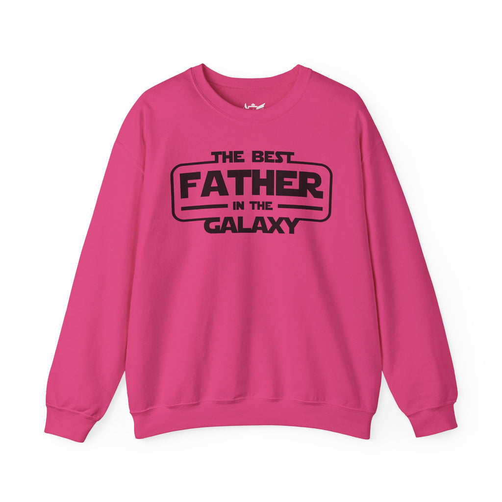 The Best Father In The Galaxy Heavy Blend™ Crewneck Sweatshirt
