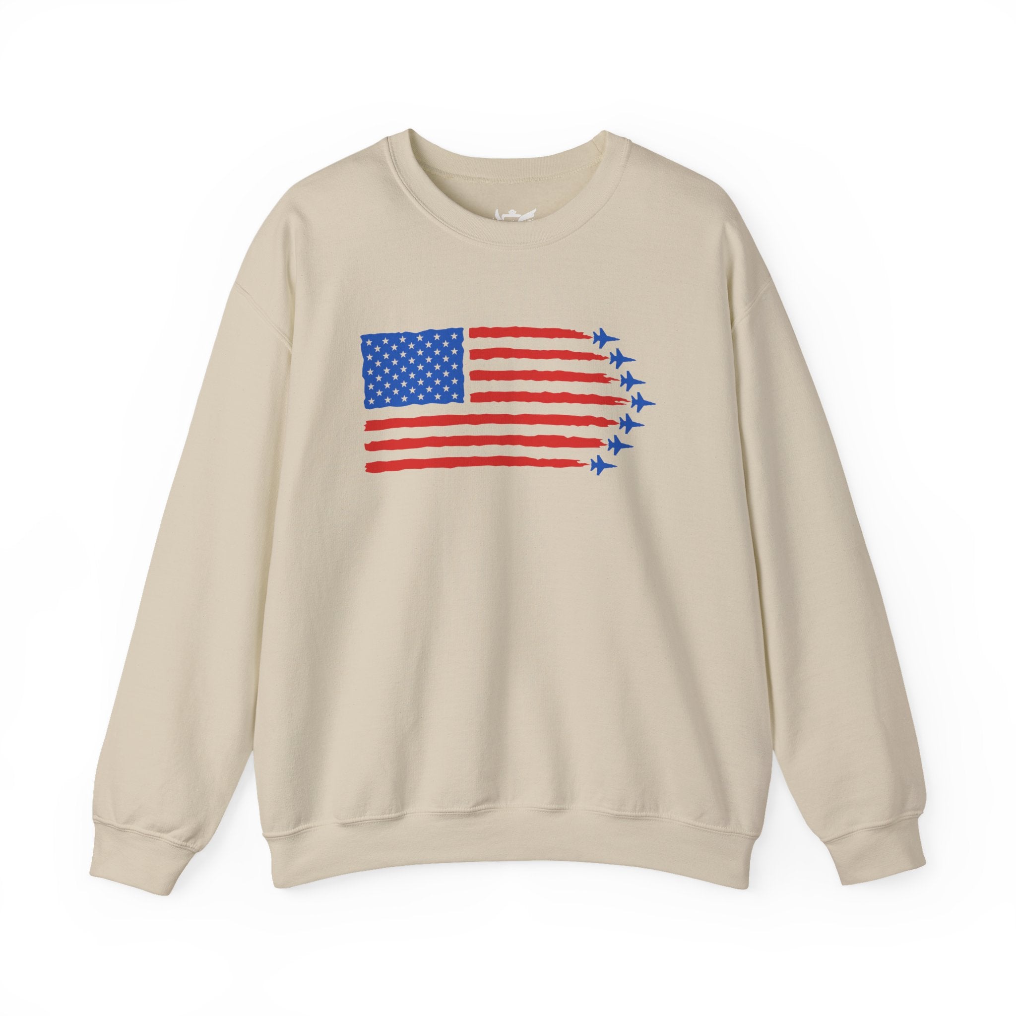 USA Jet Flag Heavy Blend™ Crewneck Sweatshirt
