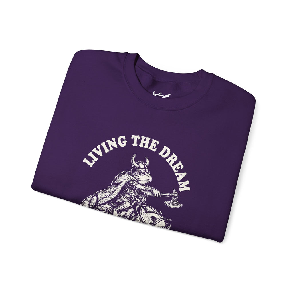 Living The Dream Heavy Blend™ Crewneck Sweatshirt