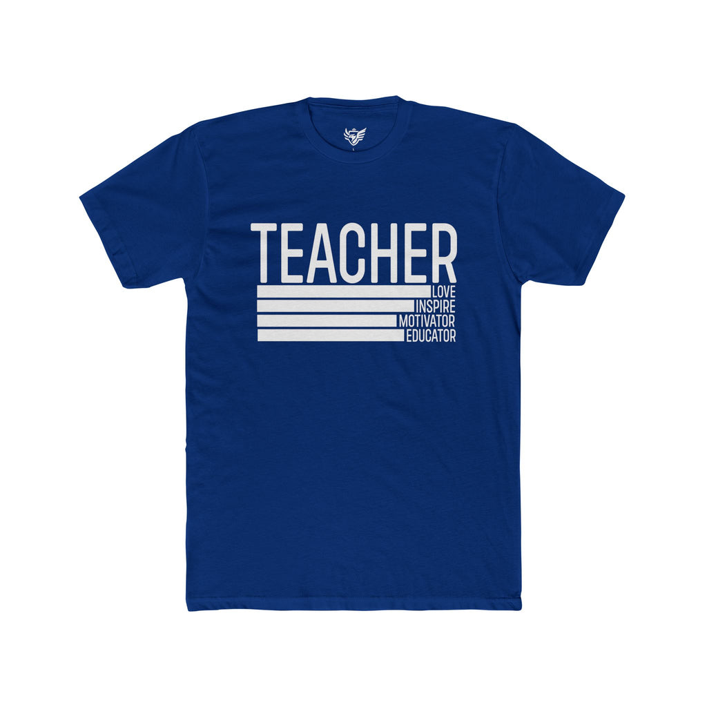 Teacher Cotton Crew Tee