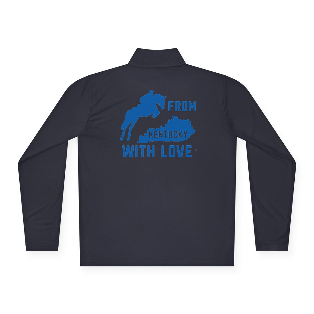KY with LOVE Unisex Quarter-Zip Pullover