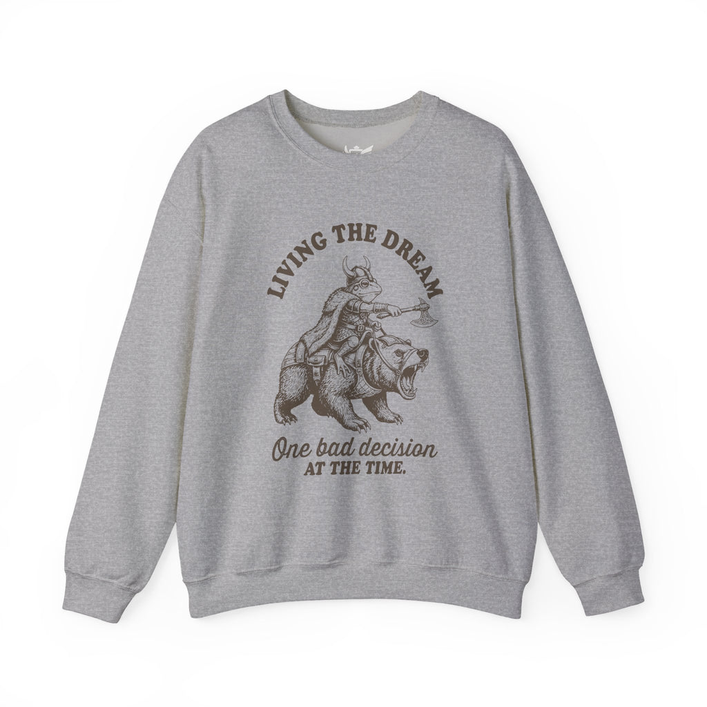 Living The Dream Heavy Blend™ Crewneck Sweatshirt