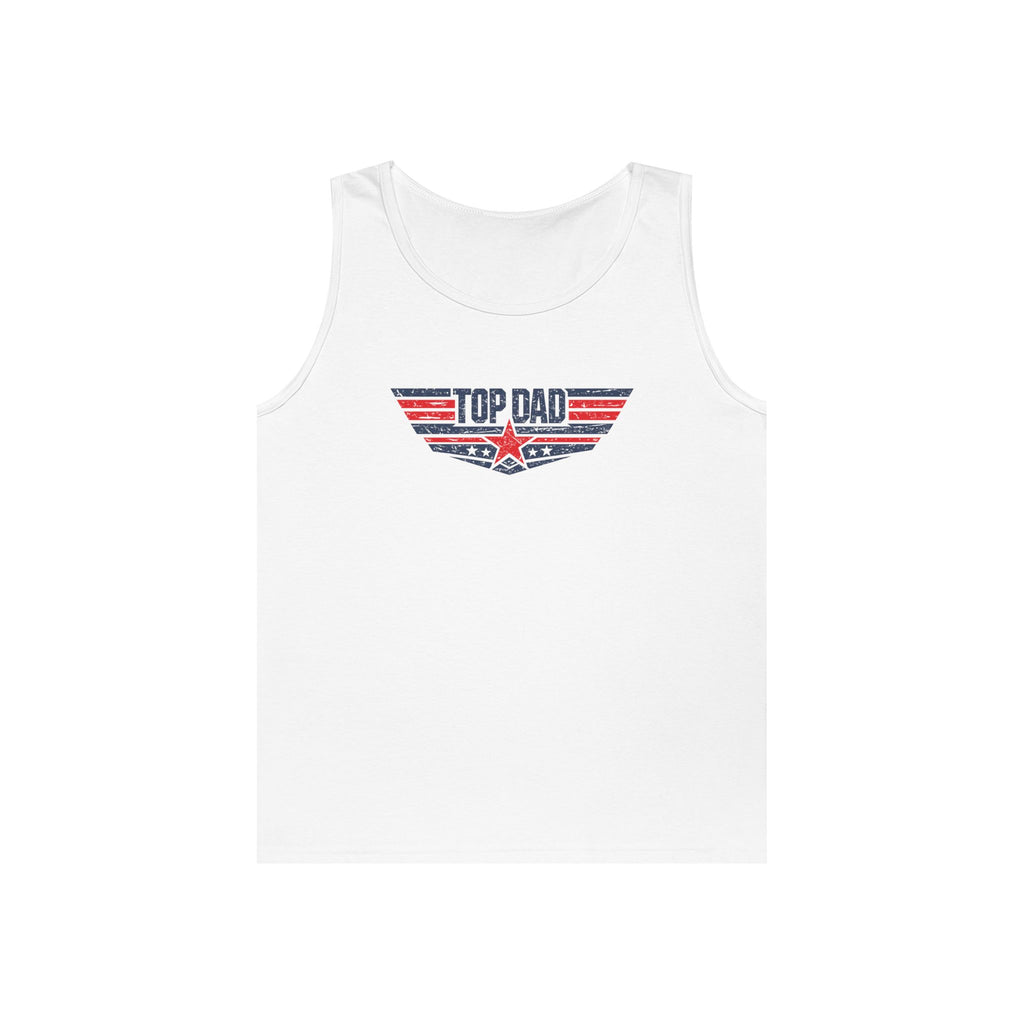 Top Dad Heavy Cotton Tank Top