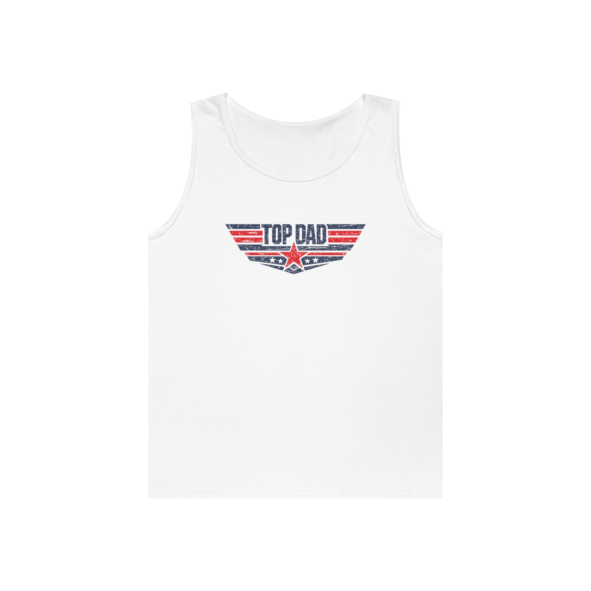 Top Dad Heavy Cotton Tank Top