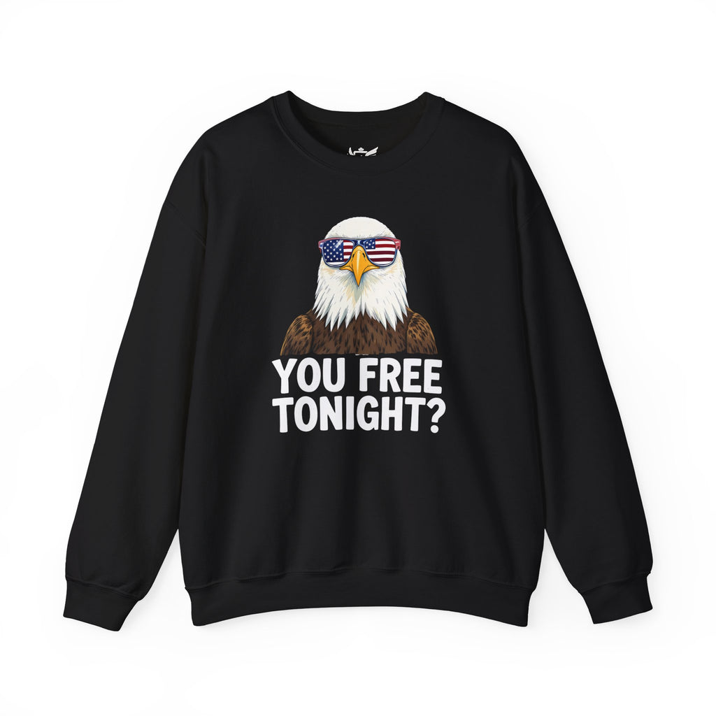 You Free Tonight? Heavy Blend™ Crewneck Sweatshirt