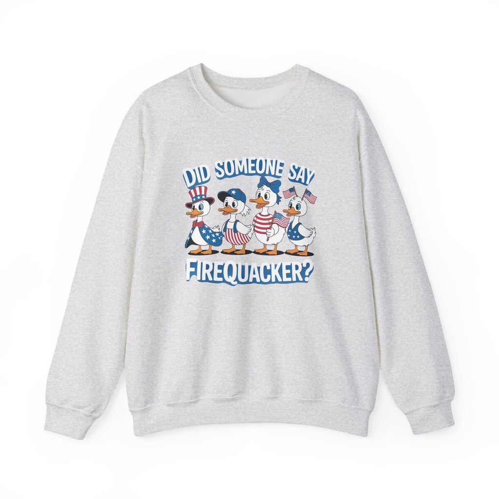 Firequackers Heavy Blend™ Crewneck Sweatshirt