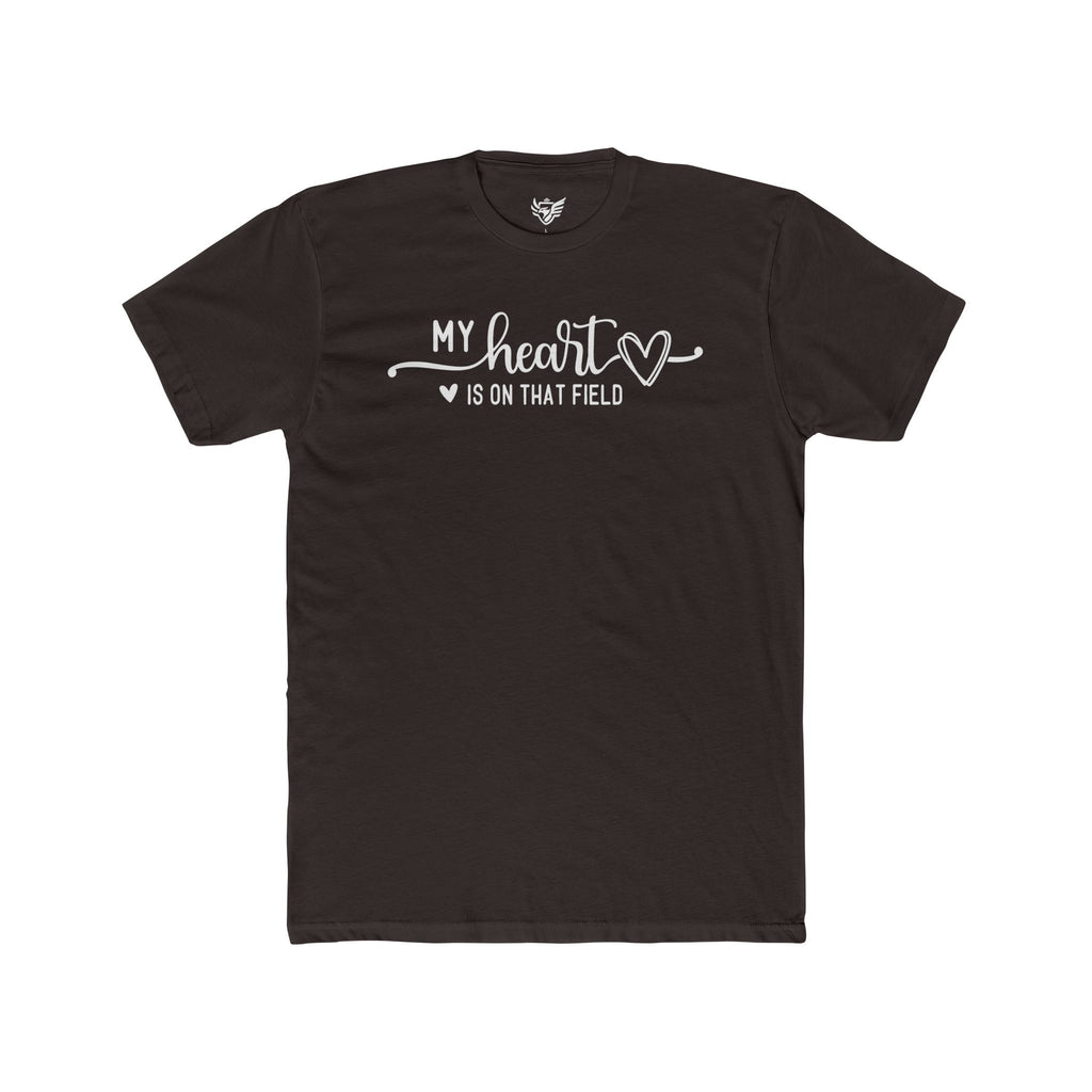 My Heart is on that Field Cotton Crew Tee