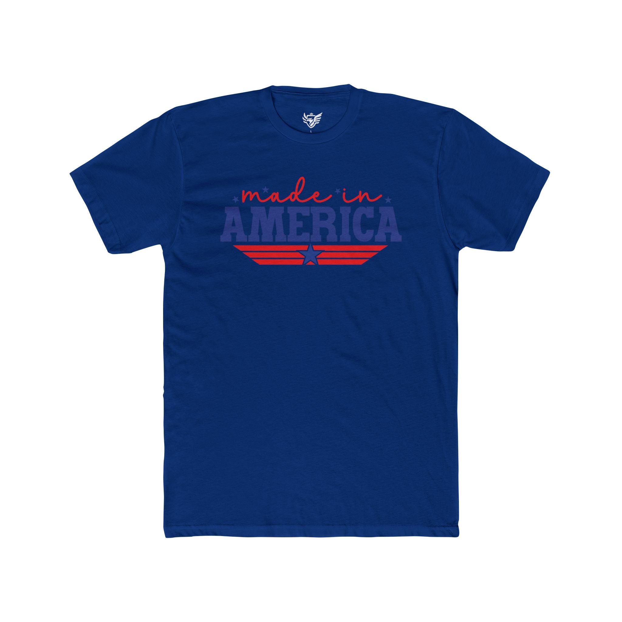 Made In America Cotton Crew Tee