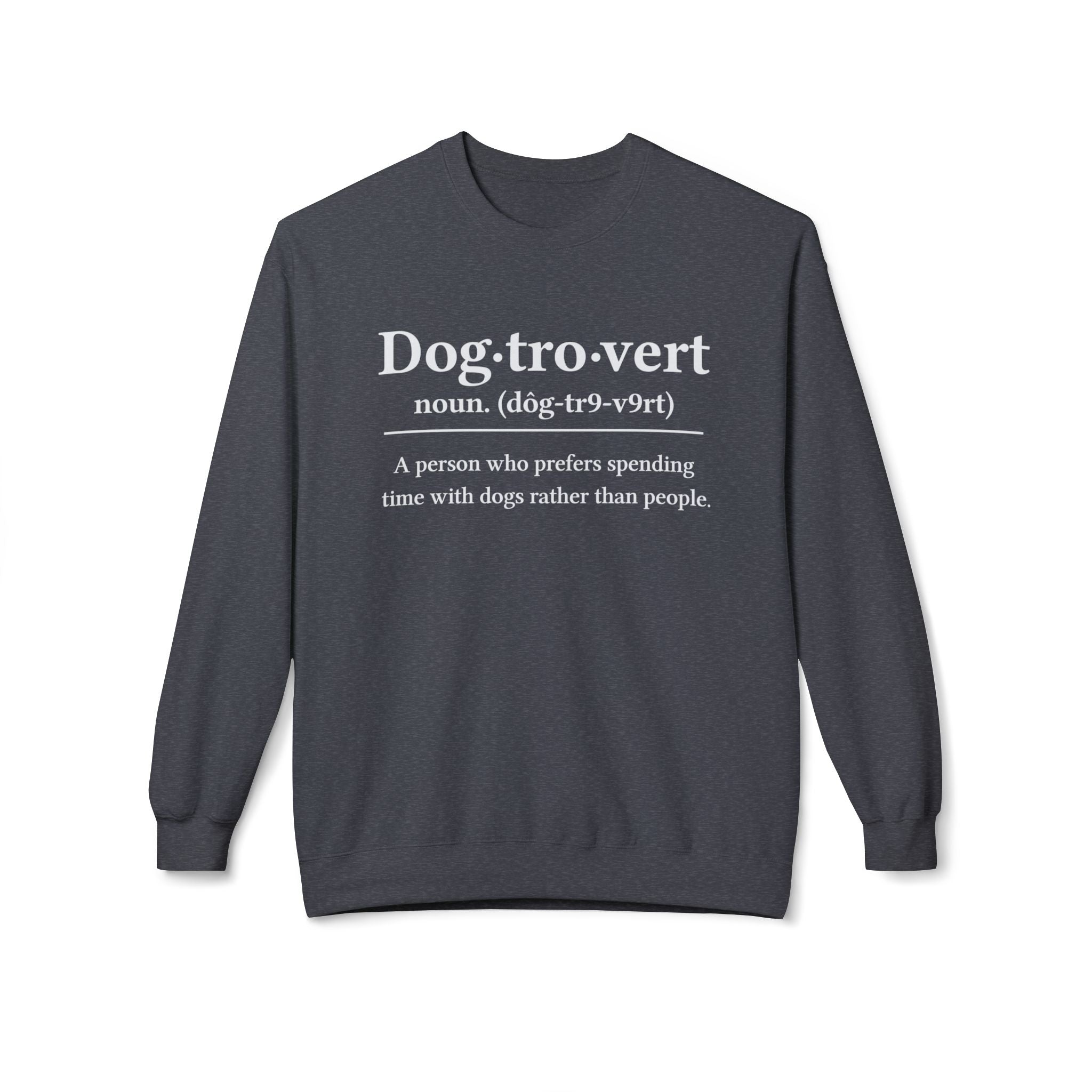 Dog-Tro-Vert Midweight Softstyle Fleece Crewneck Sweatshirt