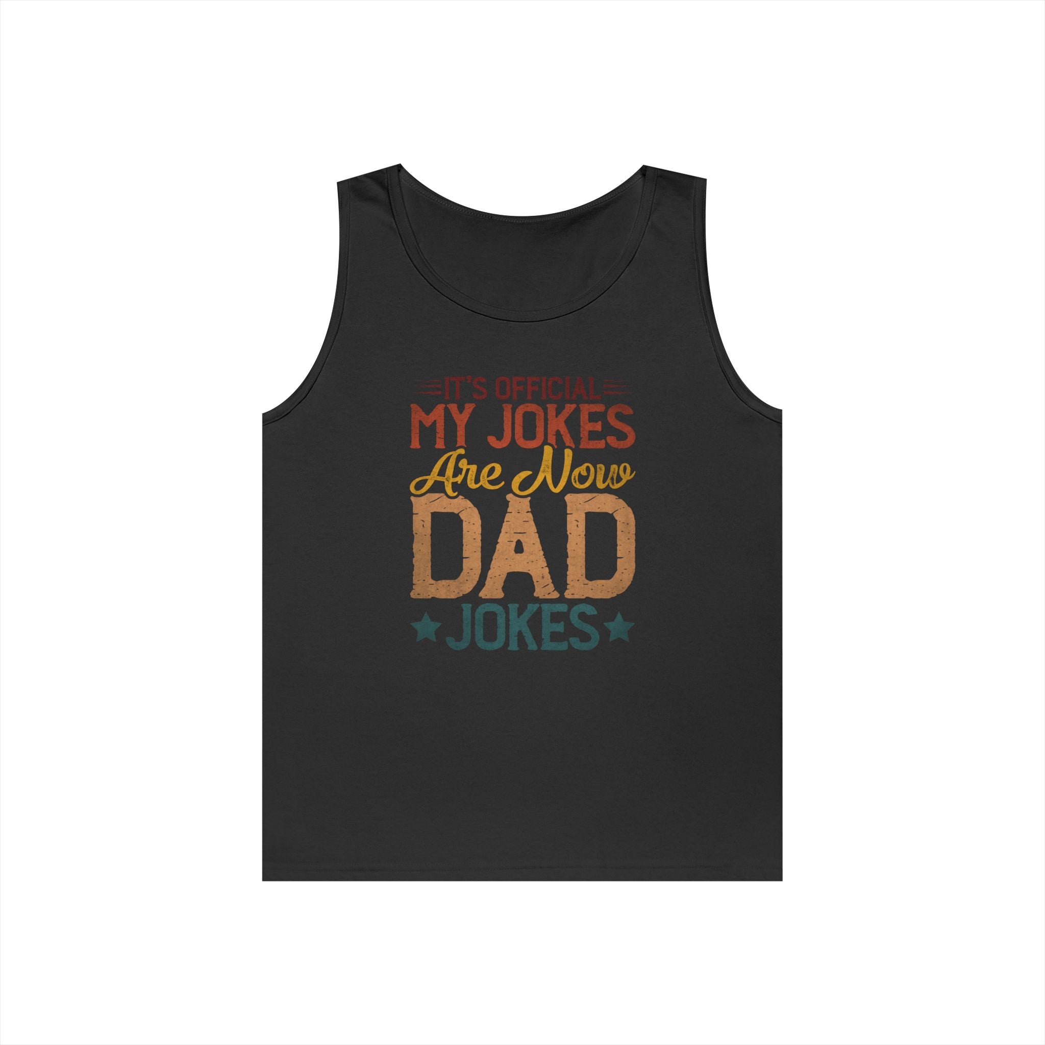 Dad Jokes Heavy Cotton Tank Top