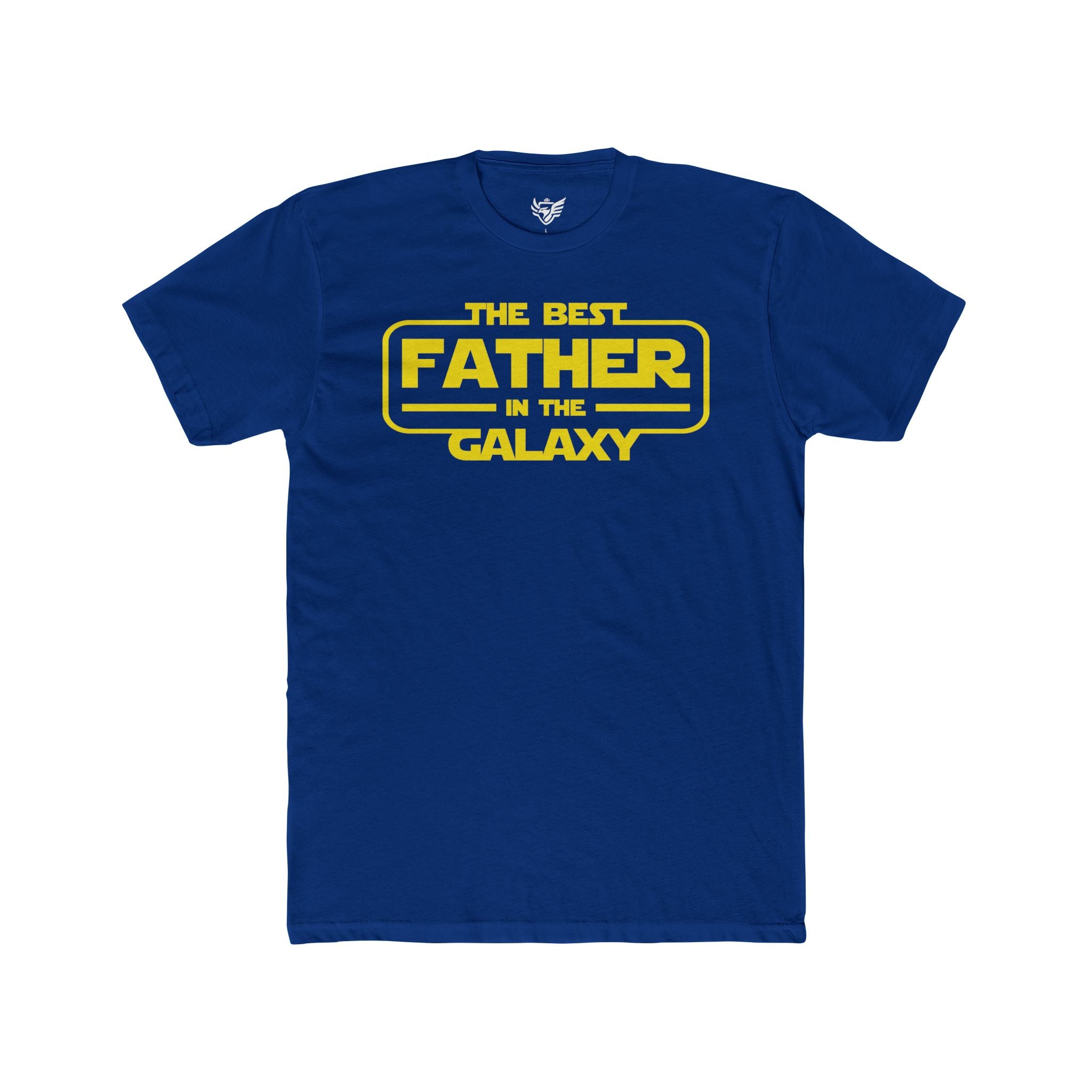 The Best Father in the Galaxy Cotton Crew Tee