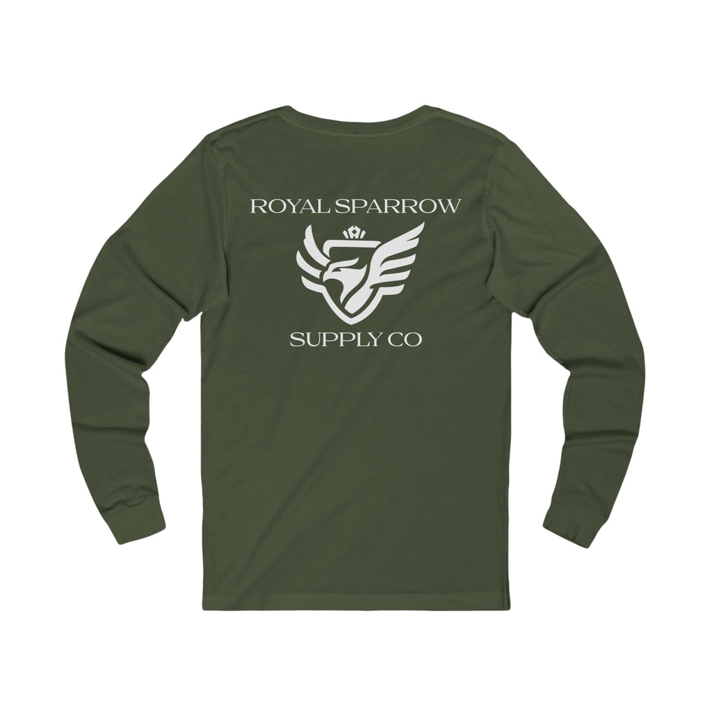 Royal Sparrow Long Sleeve Jersey Tee
