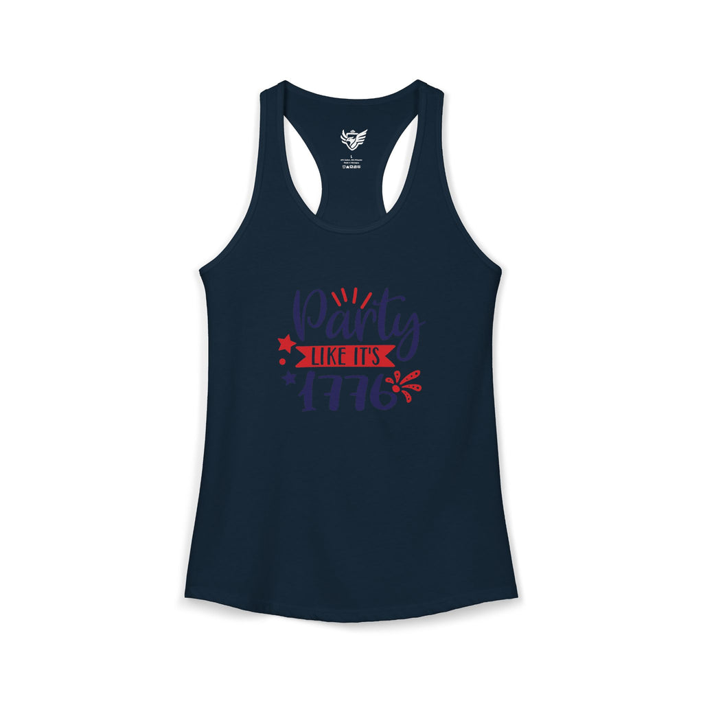 Party Like It's 1776 Ideal Racerback Tank