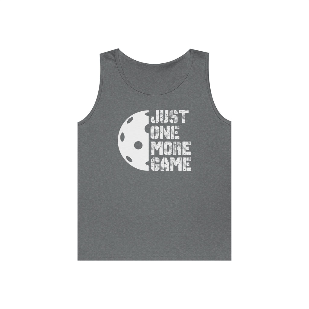 Just One More Game Heavy Cotton Tank Top