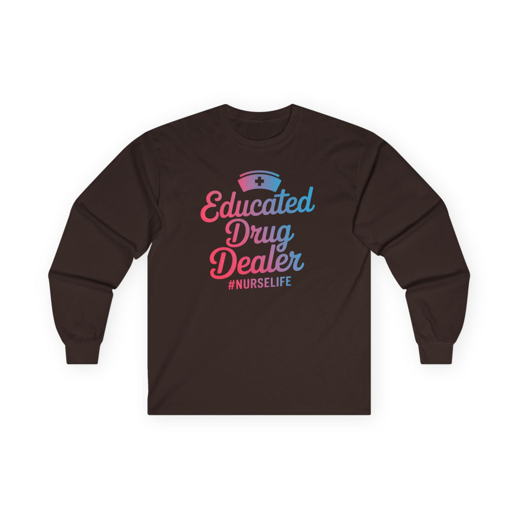 Educated Cotton Long Sleeve Tee