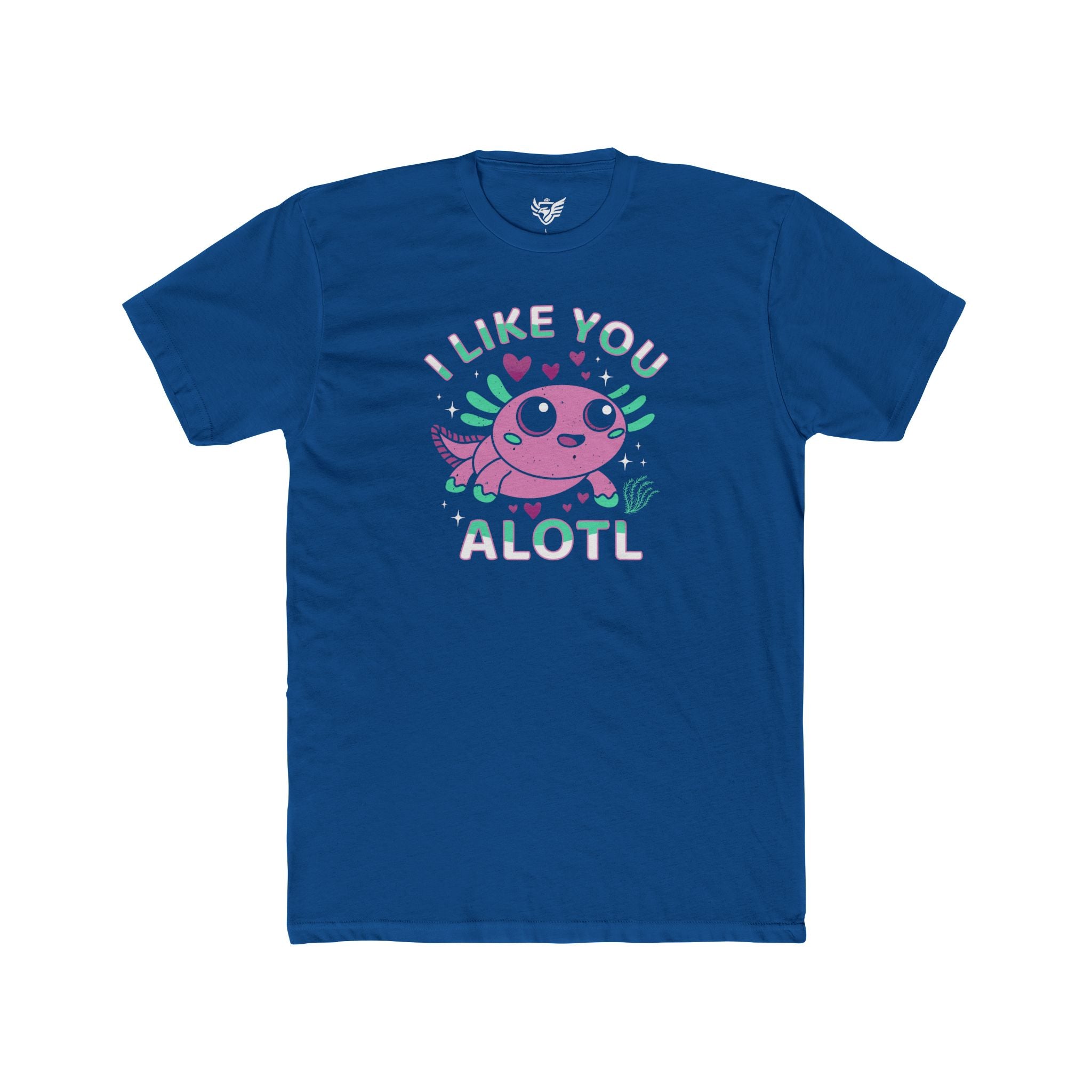 I Like You Alotl Cotton Crew Tee