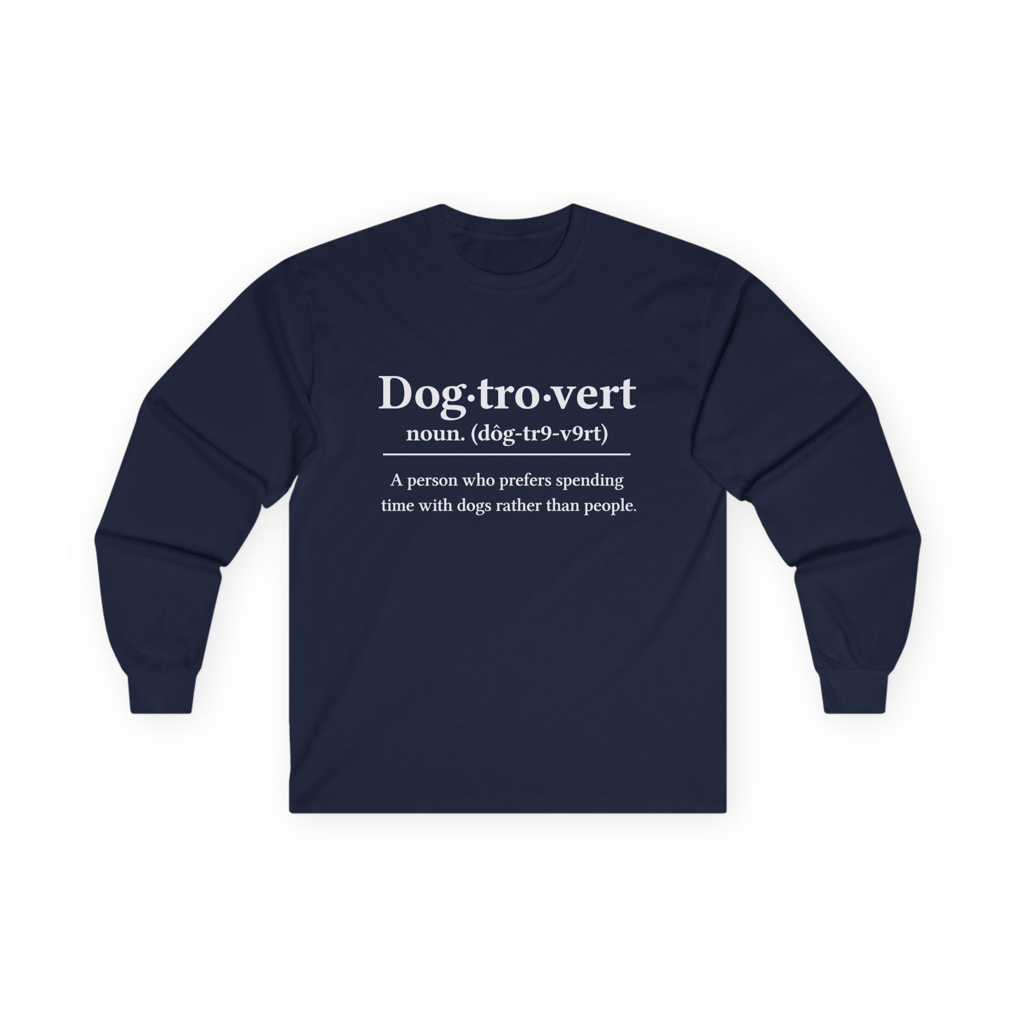 Dog-Tro-Vert Cotton Long Sleeve Tee