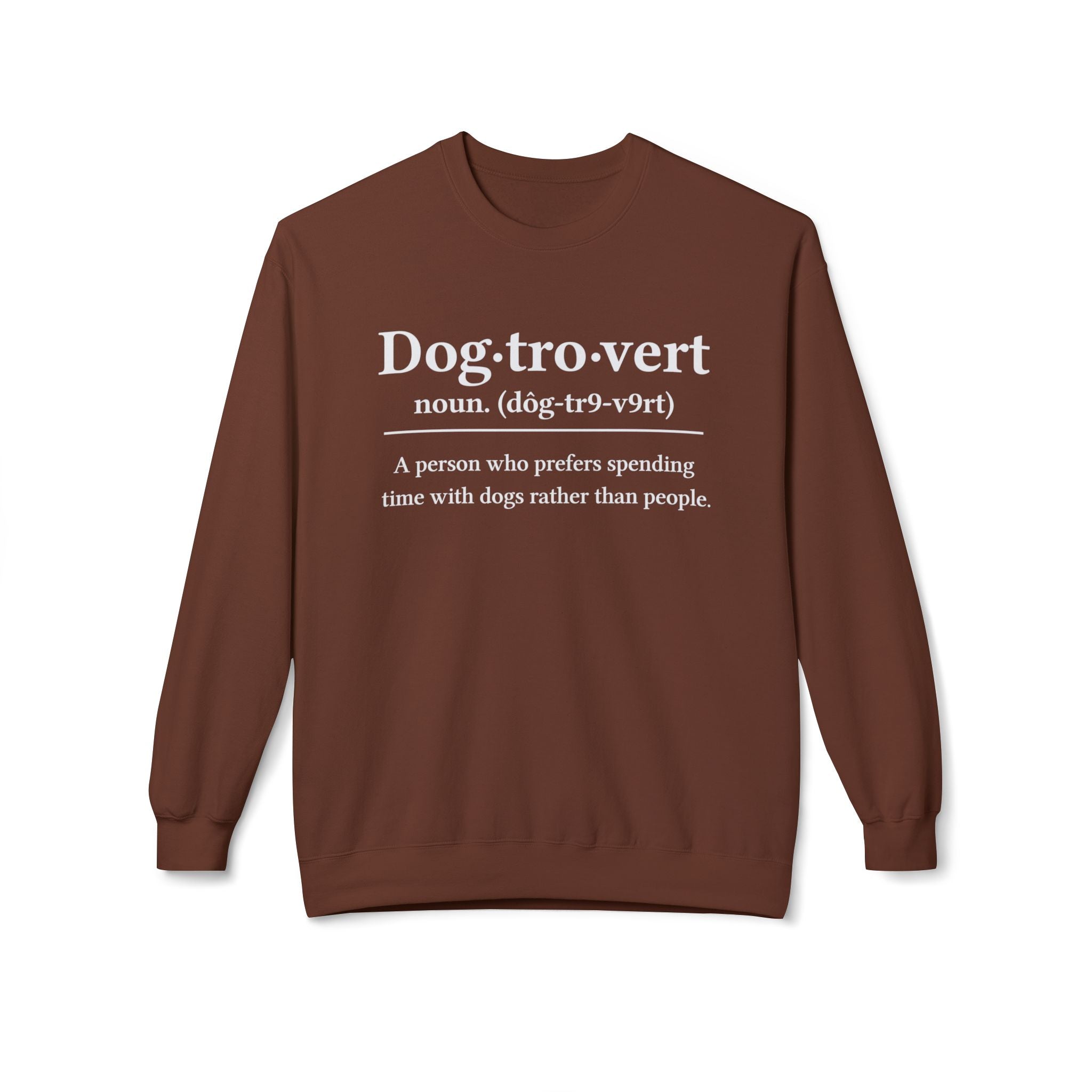 Dog-Tro-Vert Midweight Softstyle Fleece Crewneck Sweatshirt