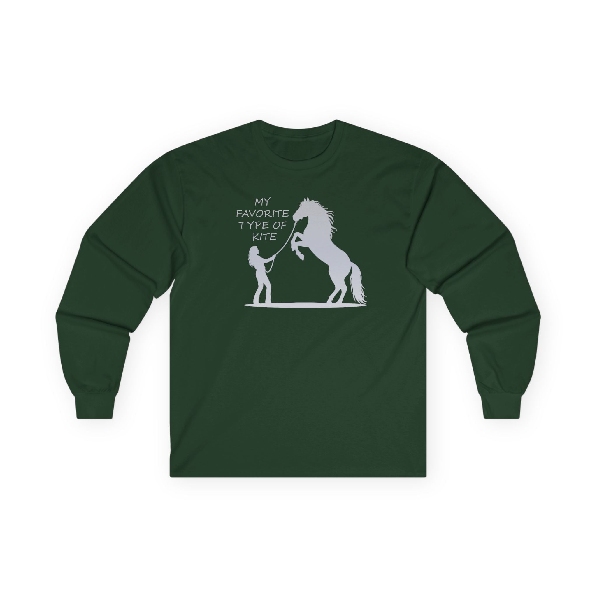 My Favorite Type of Kite Cotton Long Sleeve Tee