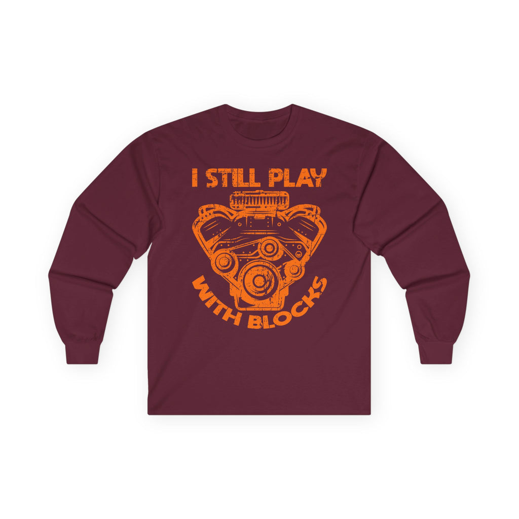 Engine Block Cotton Long Sleeve Tee