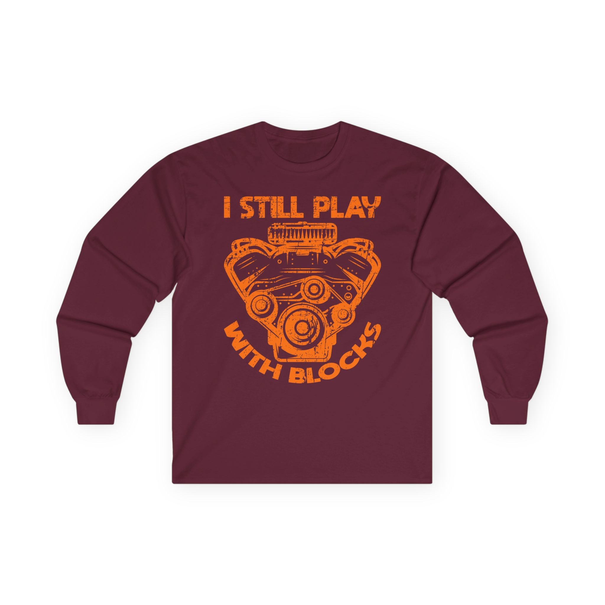 Engine Block Cotton Long Sleeve Tee