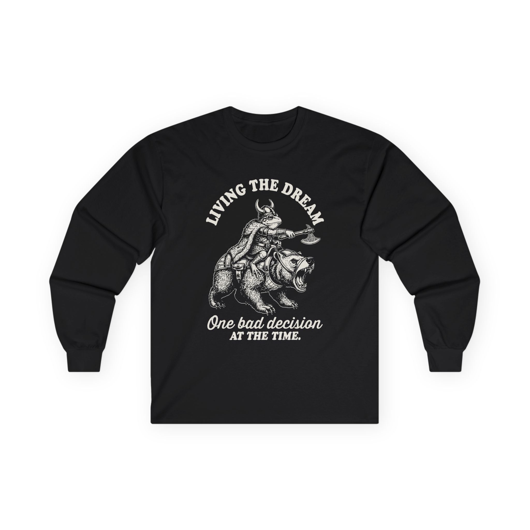 Living The Dream Cotton Long Sleeve Tee
