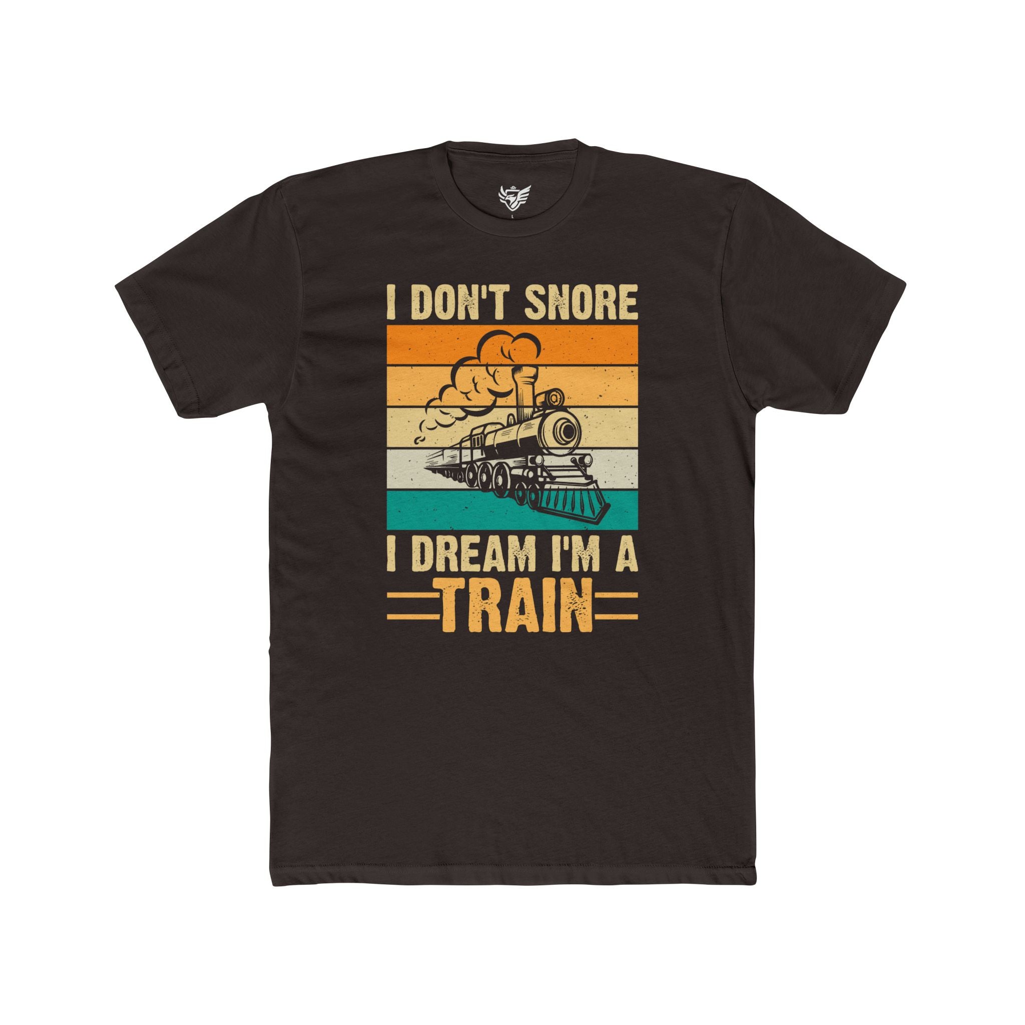 I Don't Snore Cotton Crew Tee