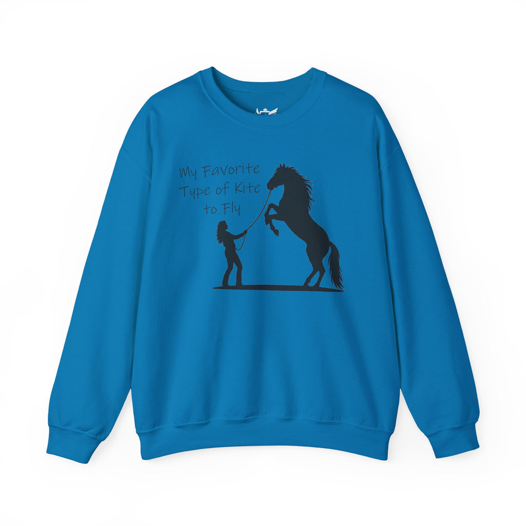 My Favorite Type of Kite Heavy Blend™ Crewneck Sweatshirt