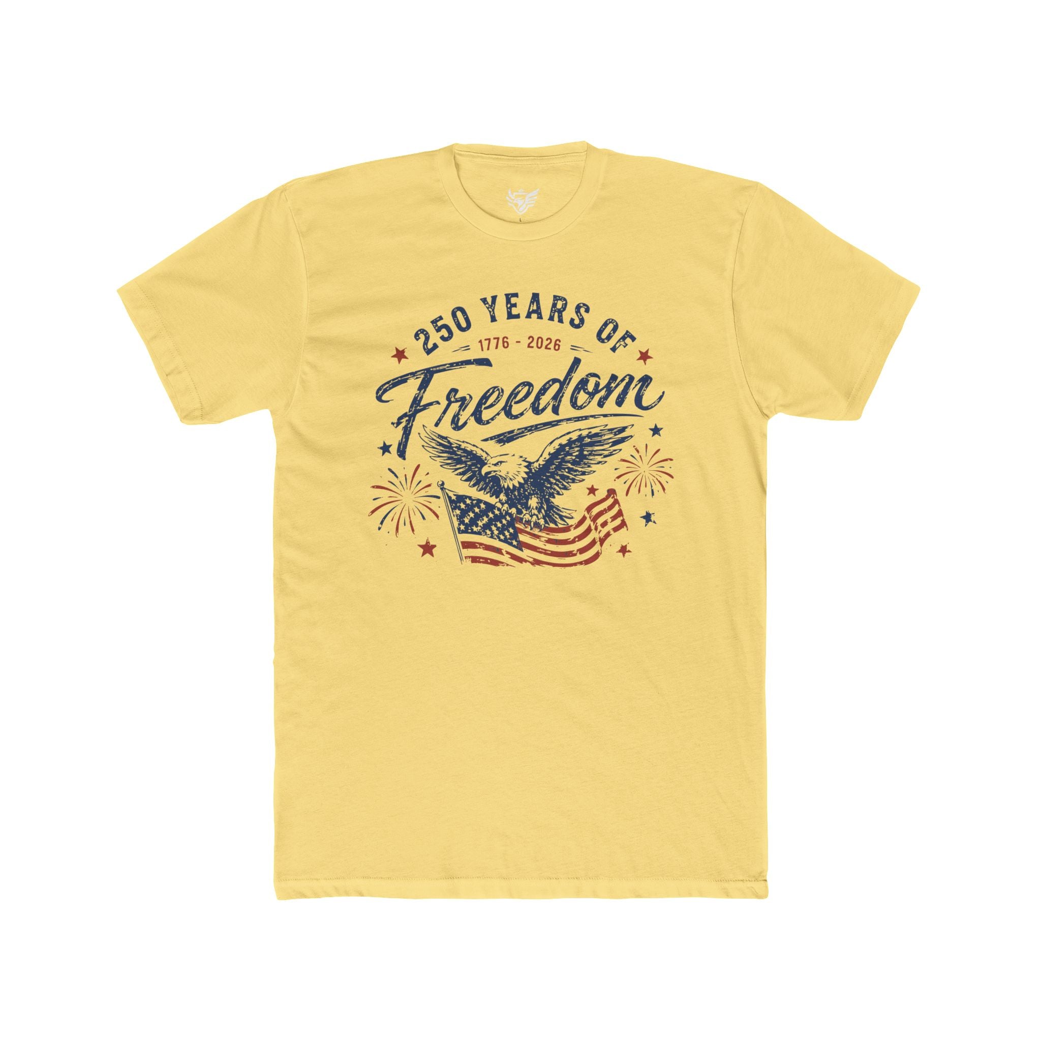 250 Years of Freedom Cotton Crew Tee