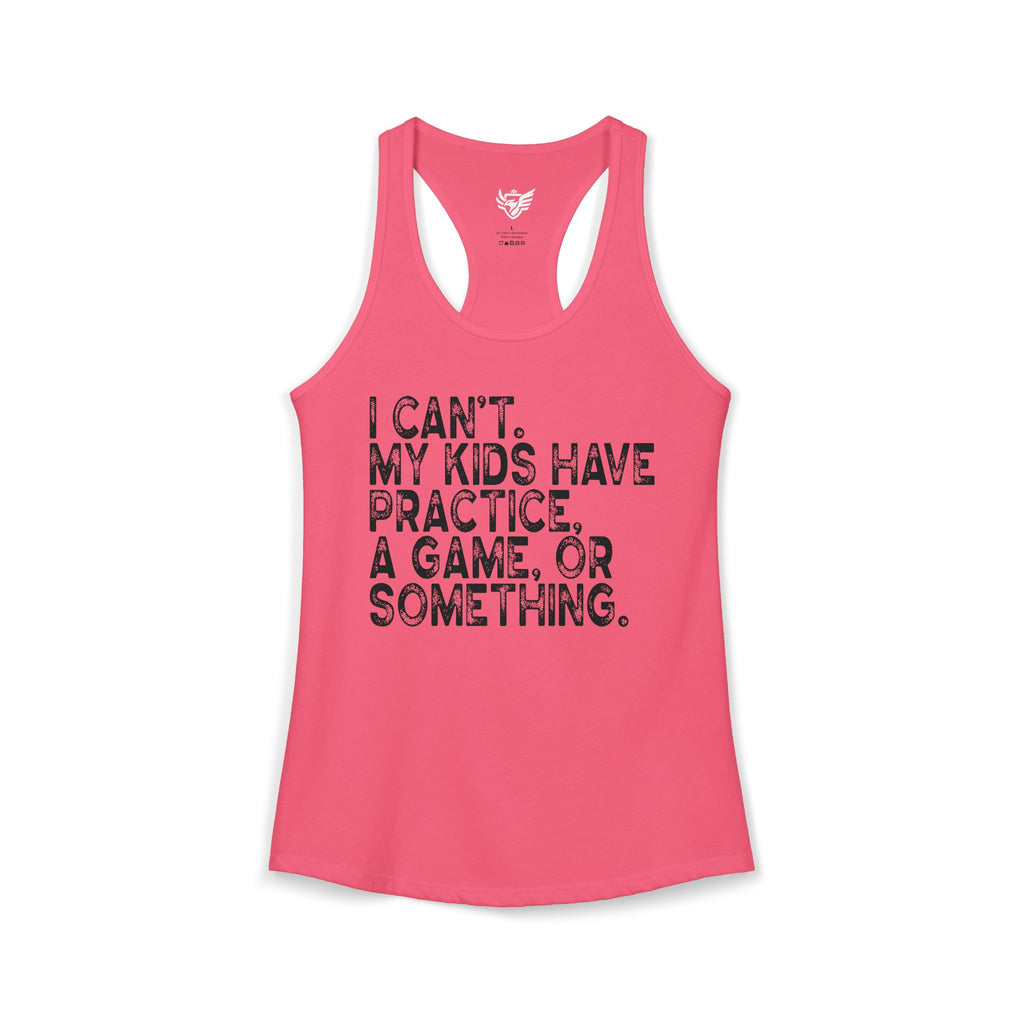 Busy Parents Ideal Racerback Tank