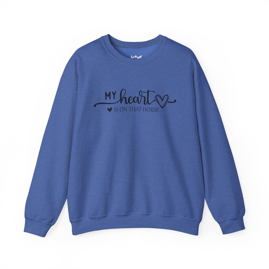 Heart on Horse Heavy Blend™ Crewneck Sweatshirt