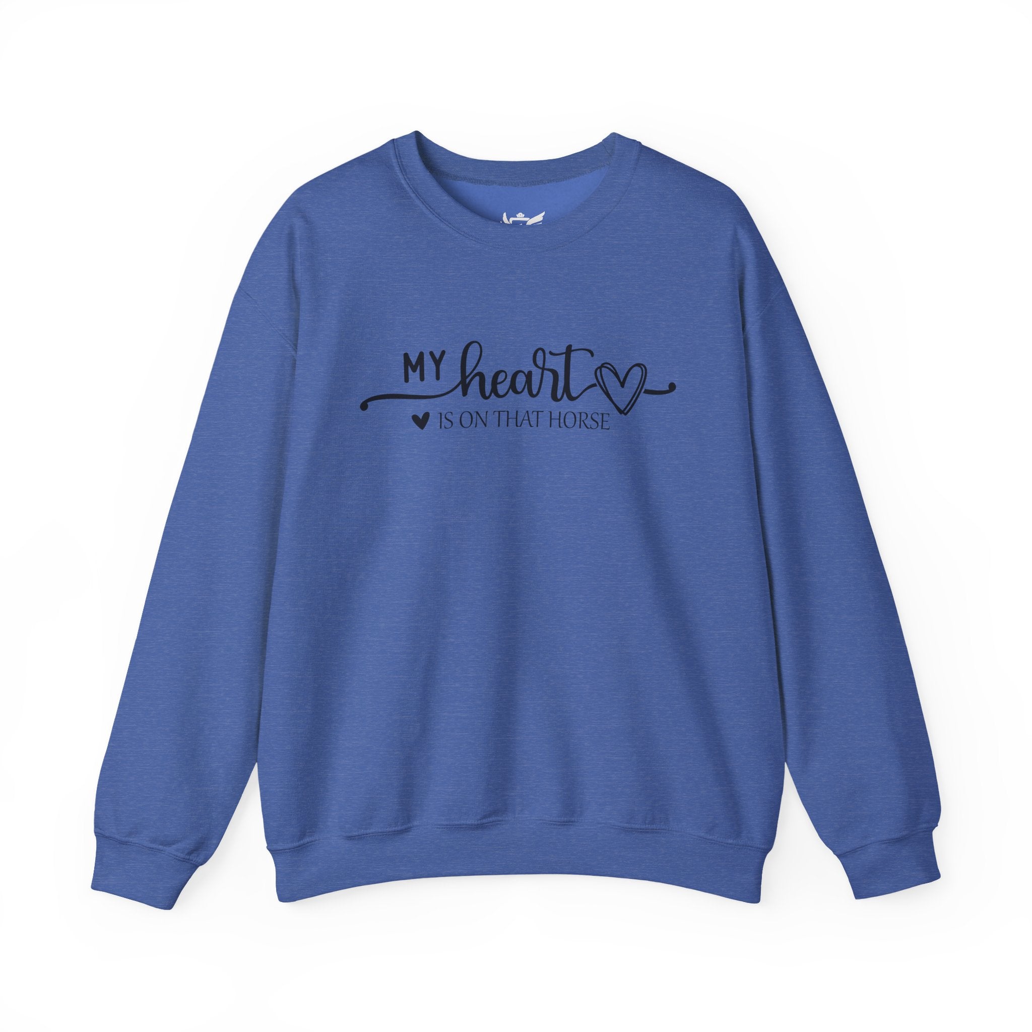 Heart on Horse Heavy Blend™ Crewneck Sweatshirt