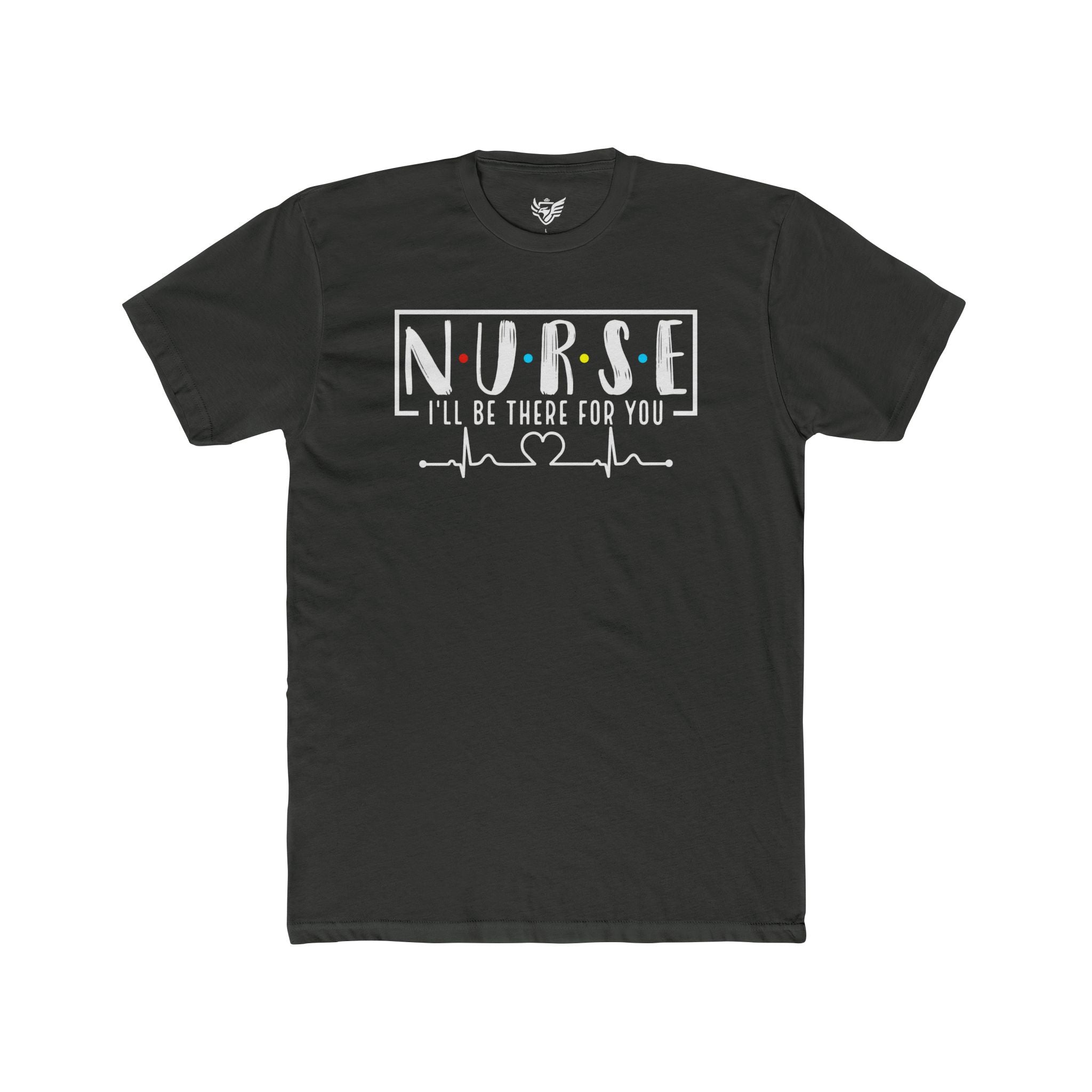 Friends Theme Nurse Cotton Crew Tee