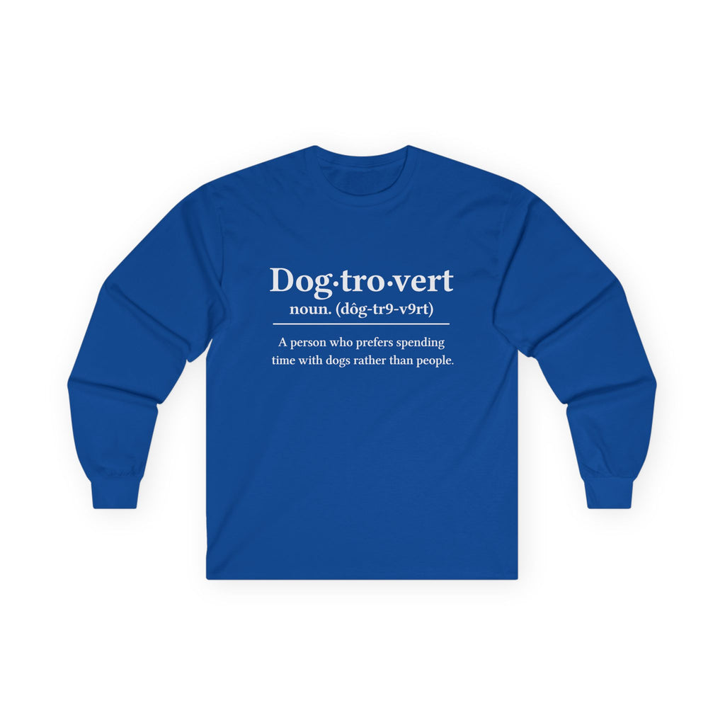 Dog-Tro-Vert Cotton Long Sleeve Tee