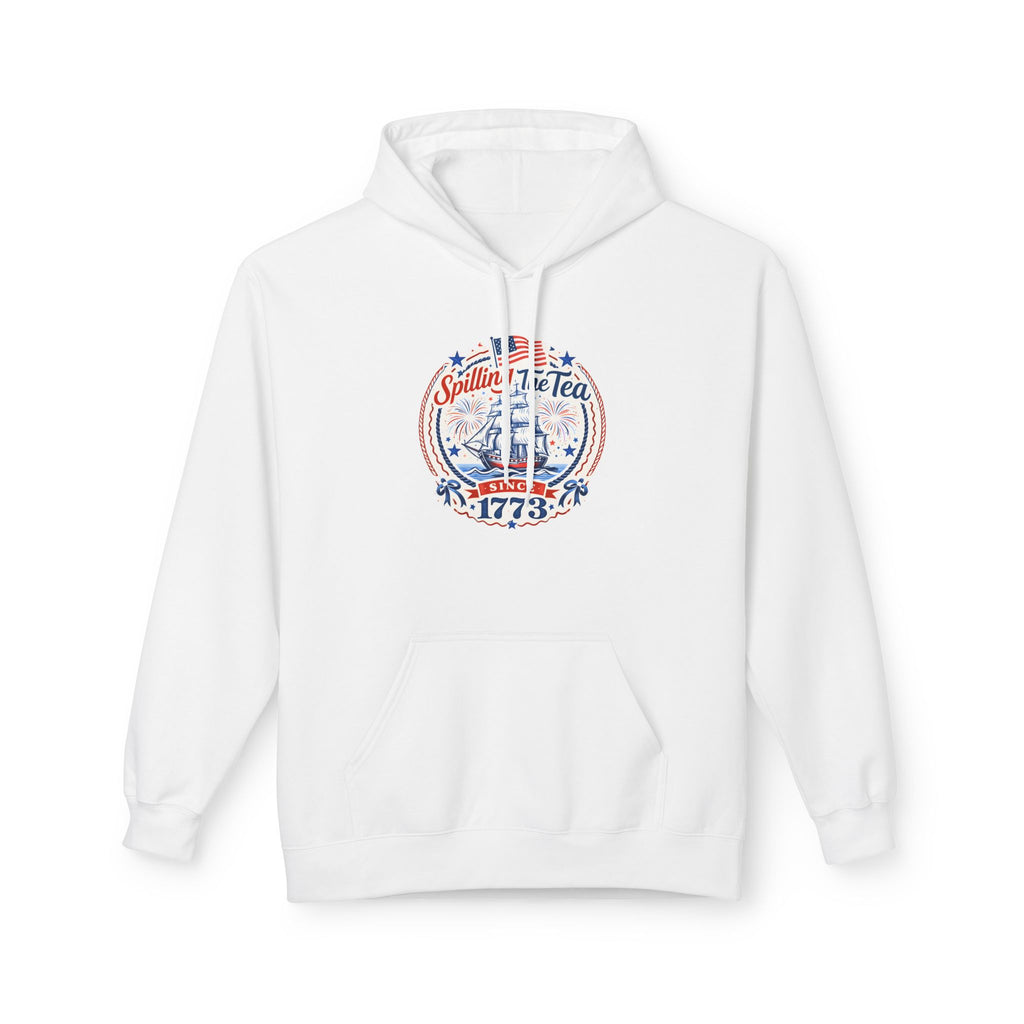 Spilling The Tea Midweight Softstyle Fleece Hoodie