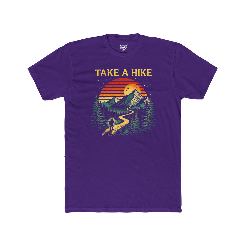 Take A Hike Cotton Crew Tee