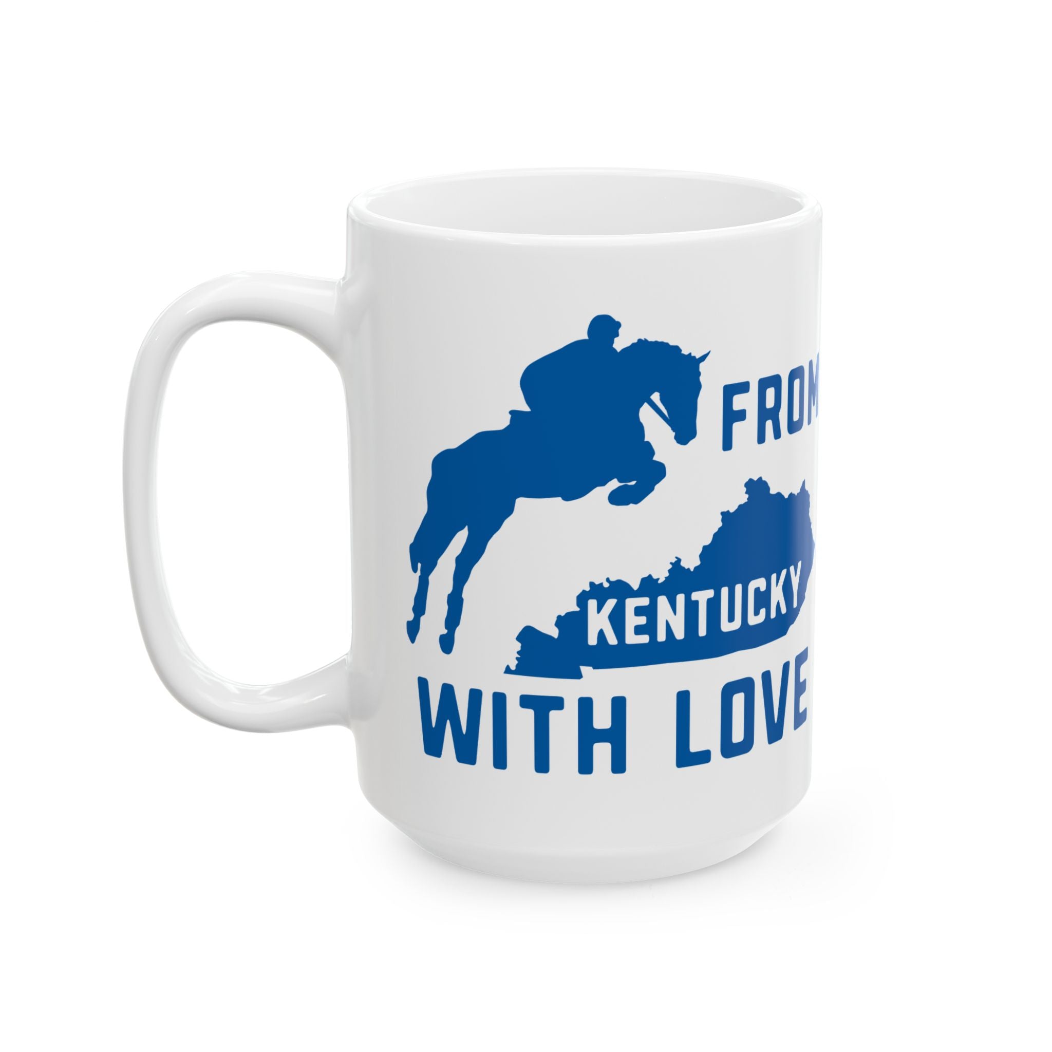 KY with Love Ceramic Mug, (11oz, 15oz)