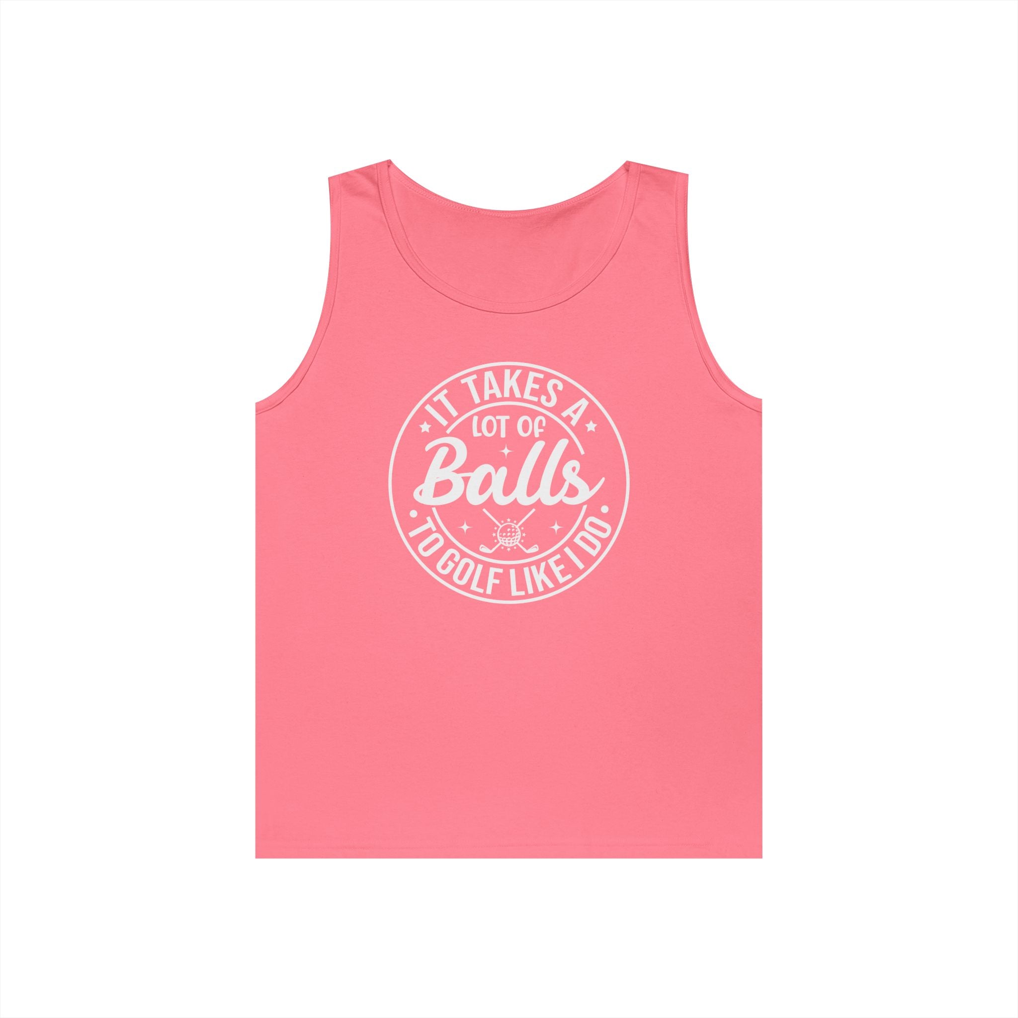 Golf Like I Do Heavy Cotton Tank Top