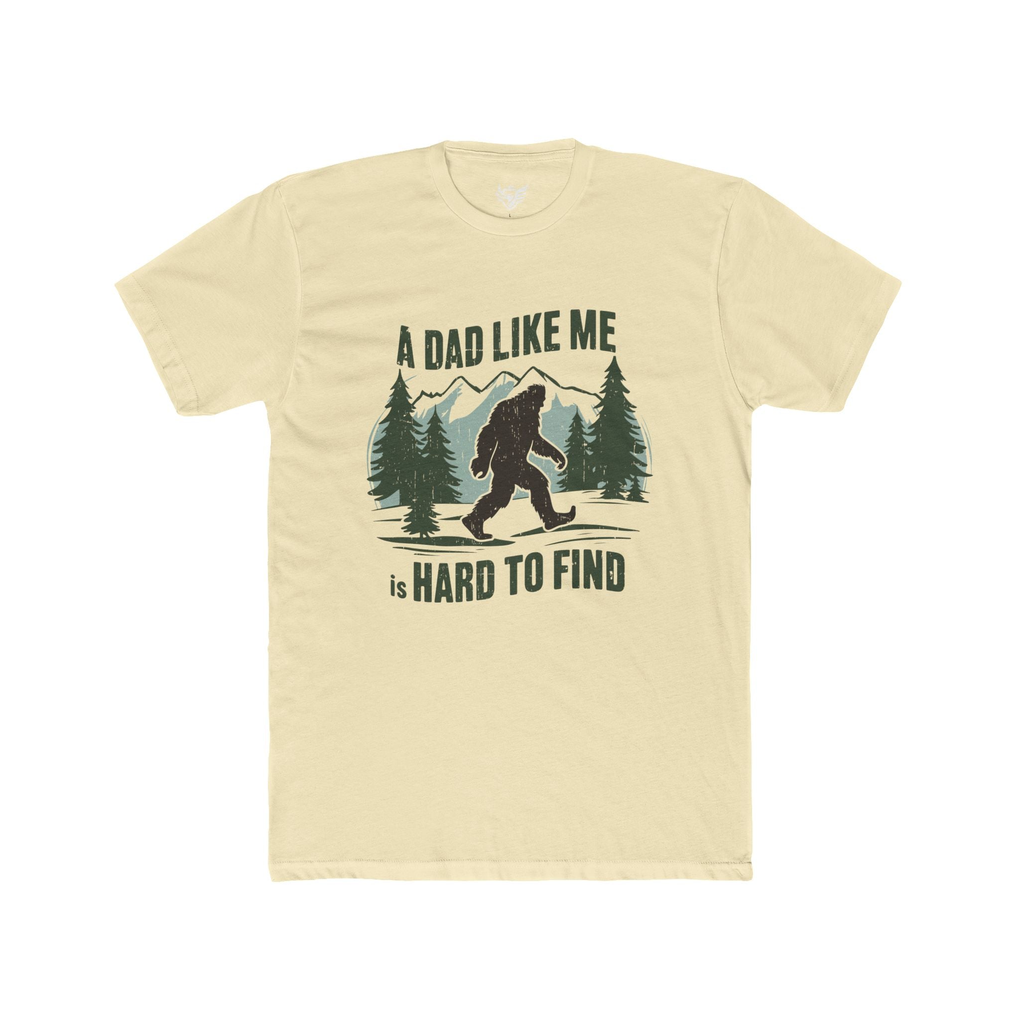 Hard to Find Dad Cotton Crew Tee