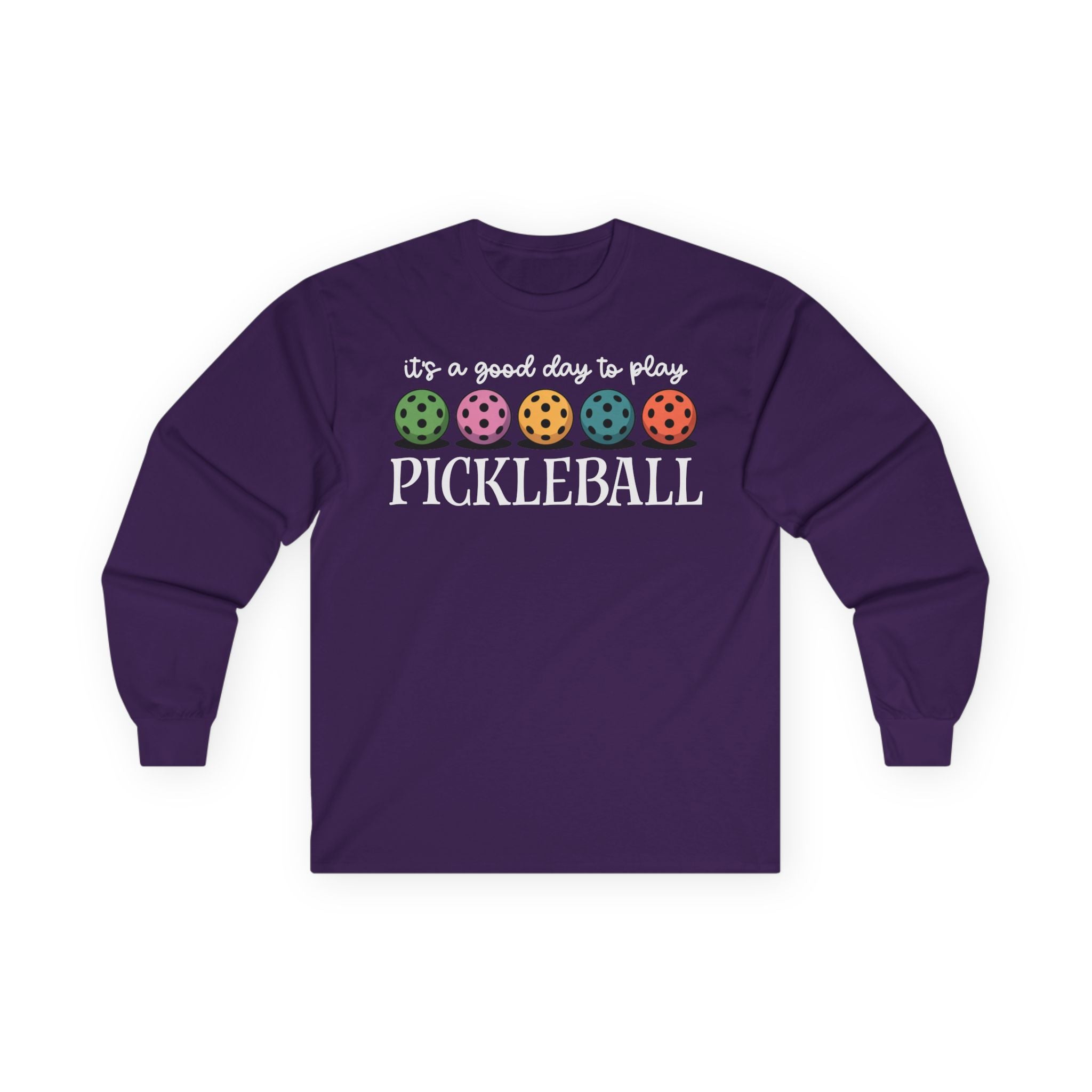 Good Day Pickleball Cotton Long Sleeve Tee