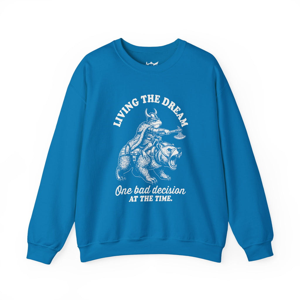 Living The Dream Heavy Blend™ Crewneck Sweatshirt